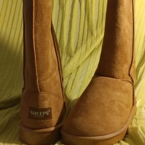 New! Sheeps Australian Solid Long Boots